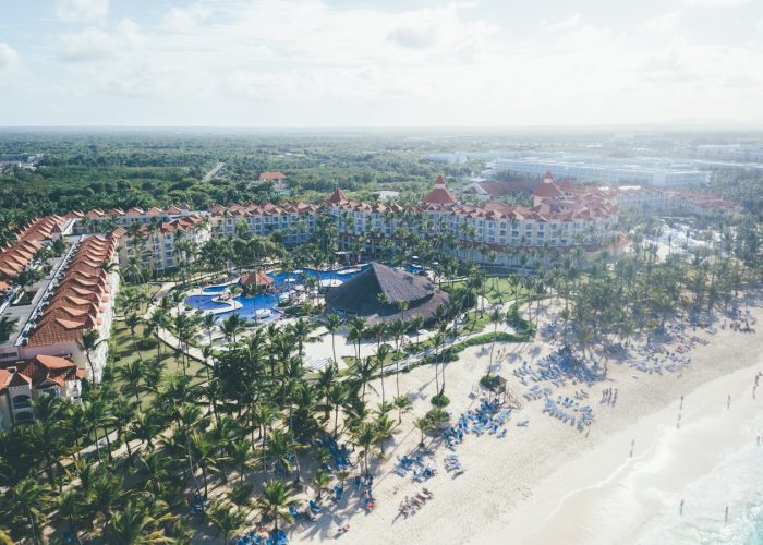 Aerial View of Occidental Caribe Resort